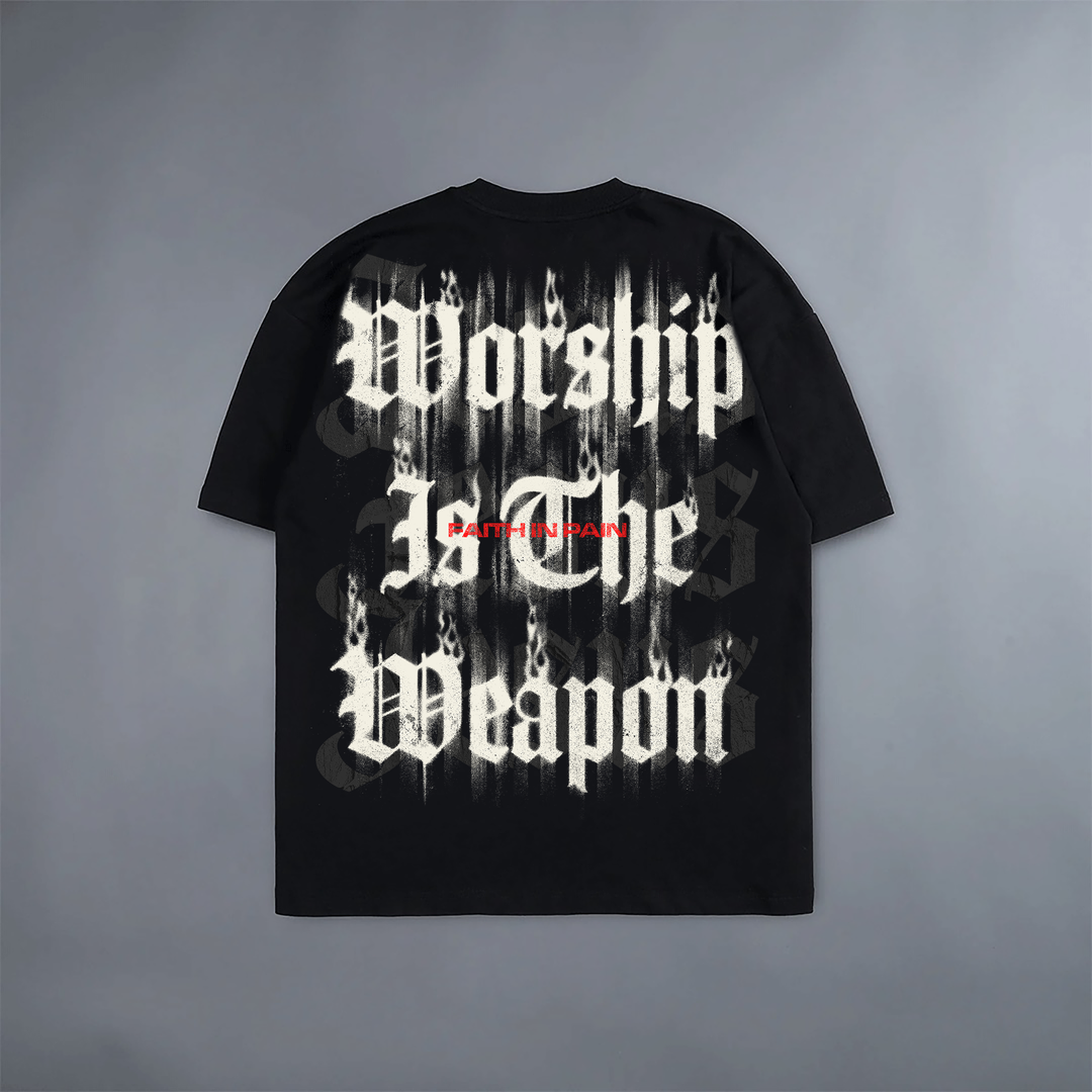 Worship Tee Black